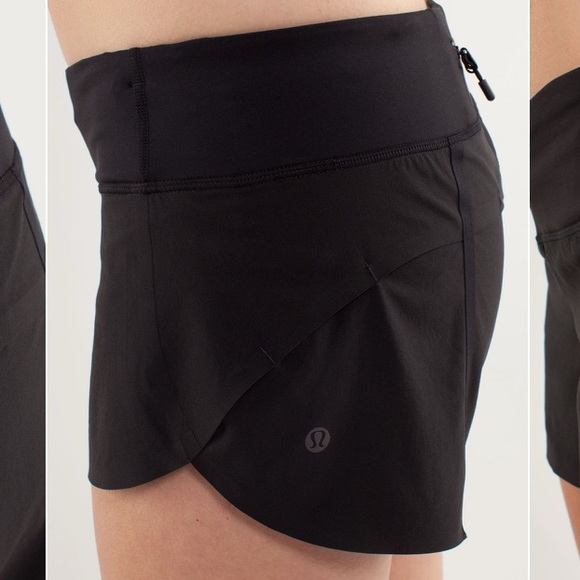 Lululemon naked seam speed running shorts 4 small - Picture 11 of 11